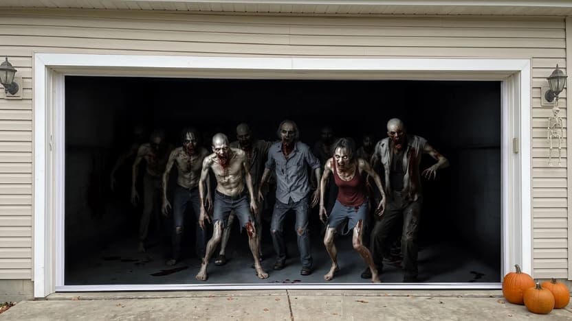 How GarageBuddy Makes Halloween Decorating Easy